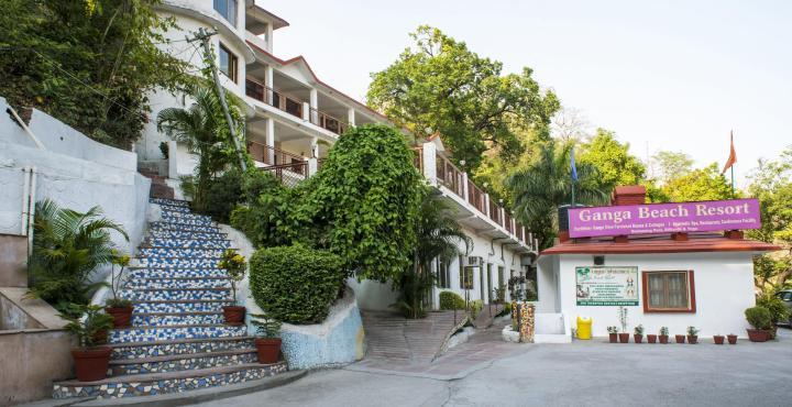 Ganga Beach Resort Rishikesh Exterior photo