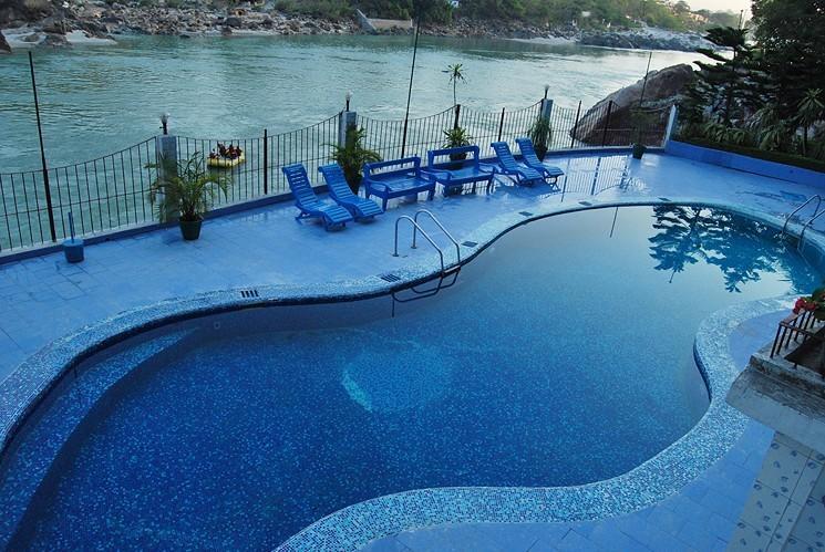 Ganga Beach Resort Rishikesh Exterior photo